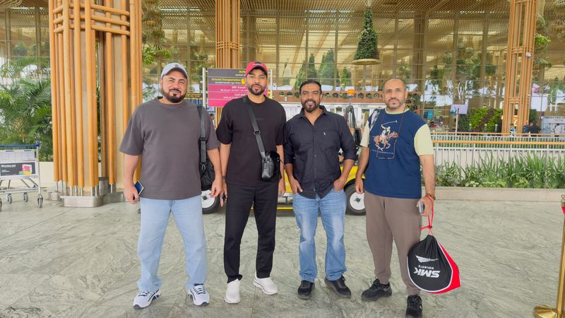 الاستقبال في المطار