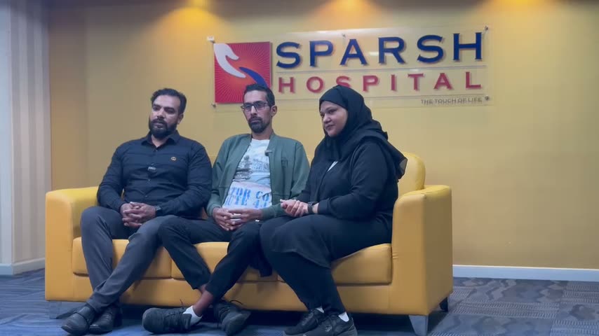مقابلة مع مريض وعائلته في مستشفى سبارش